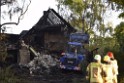 Grossfeuer Einfamilienhaus Siegburg Muehlengrabenstr P1016